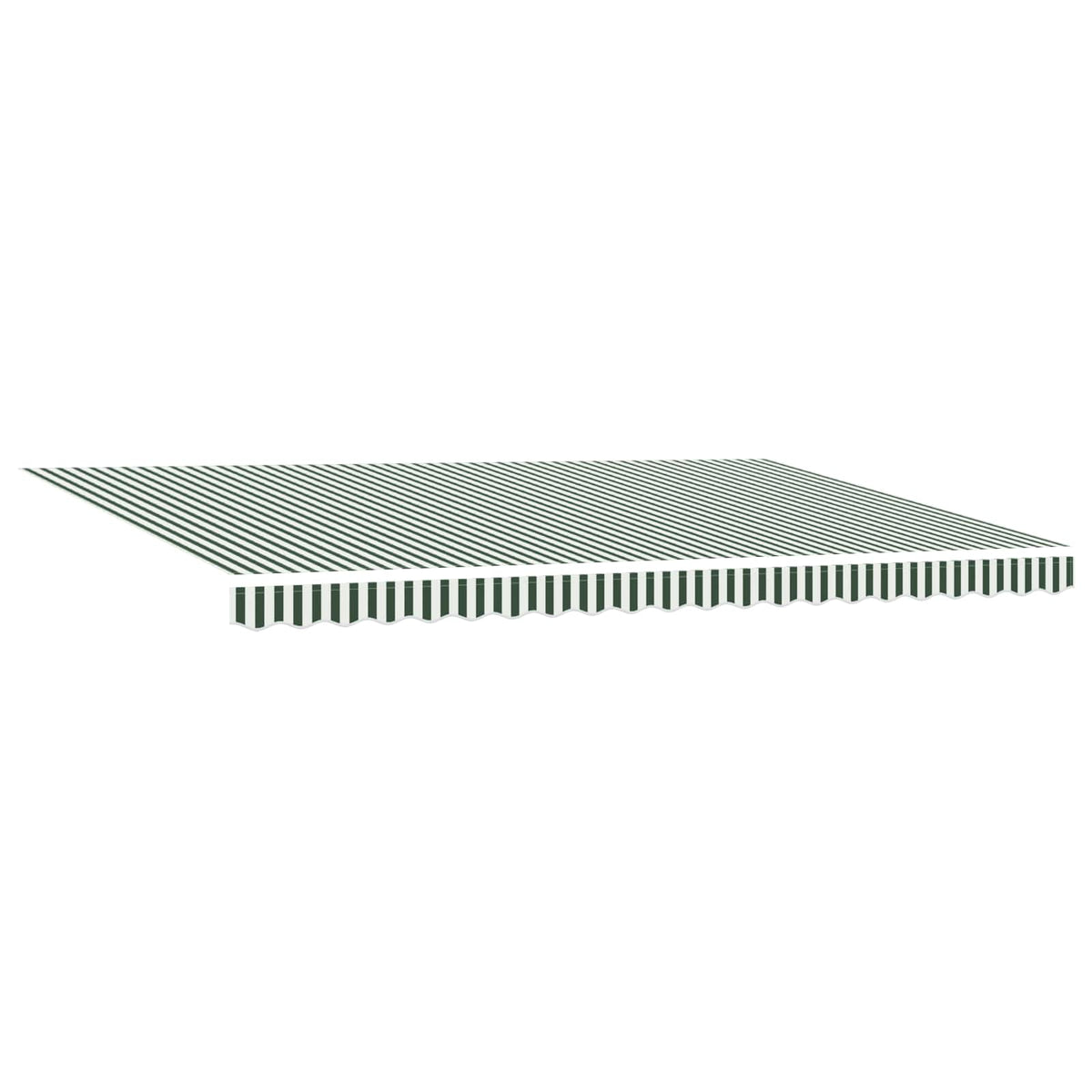 Ištraukiama markizė Žalia ir balta 500 × 350 cm