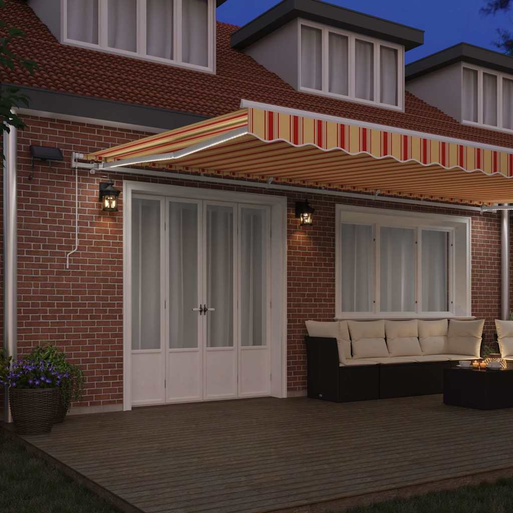 Įtraukiama markizė with Geltona ir oranžinė 600 × 300 cm