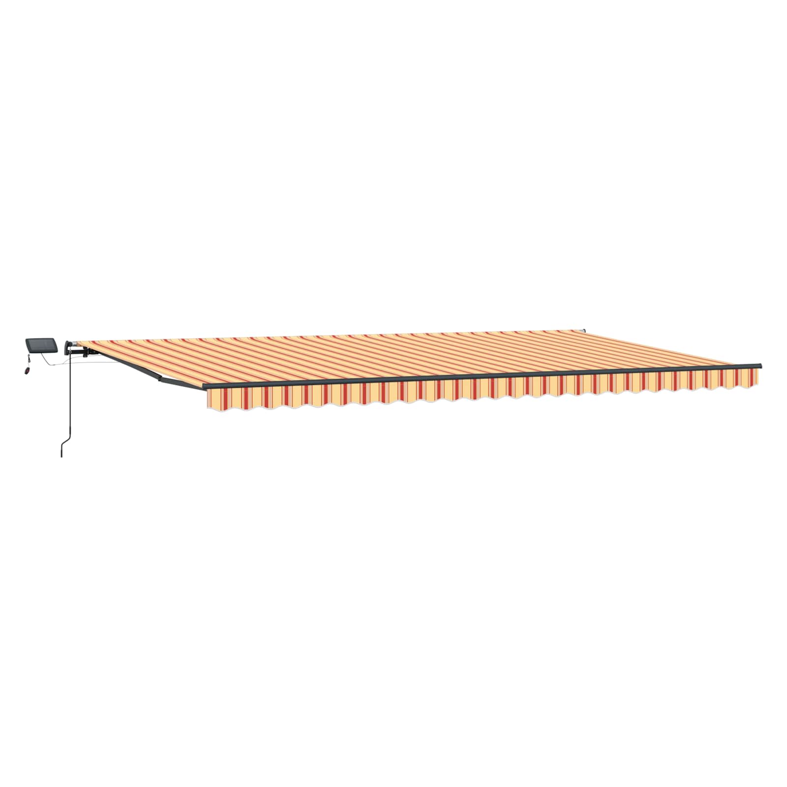 Ištraukiama markizė Geltona ir Oranžinė 600 × 300 cm