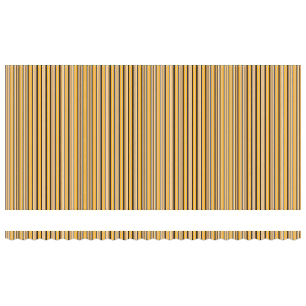 Įtraukiama markizė Geltona / Griūna / Balta 600 × 300 cm