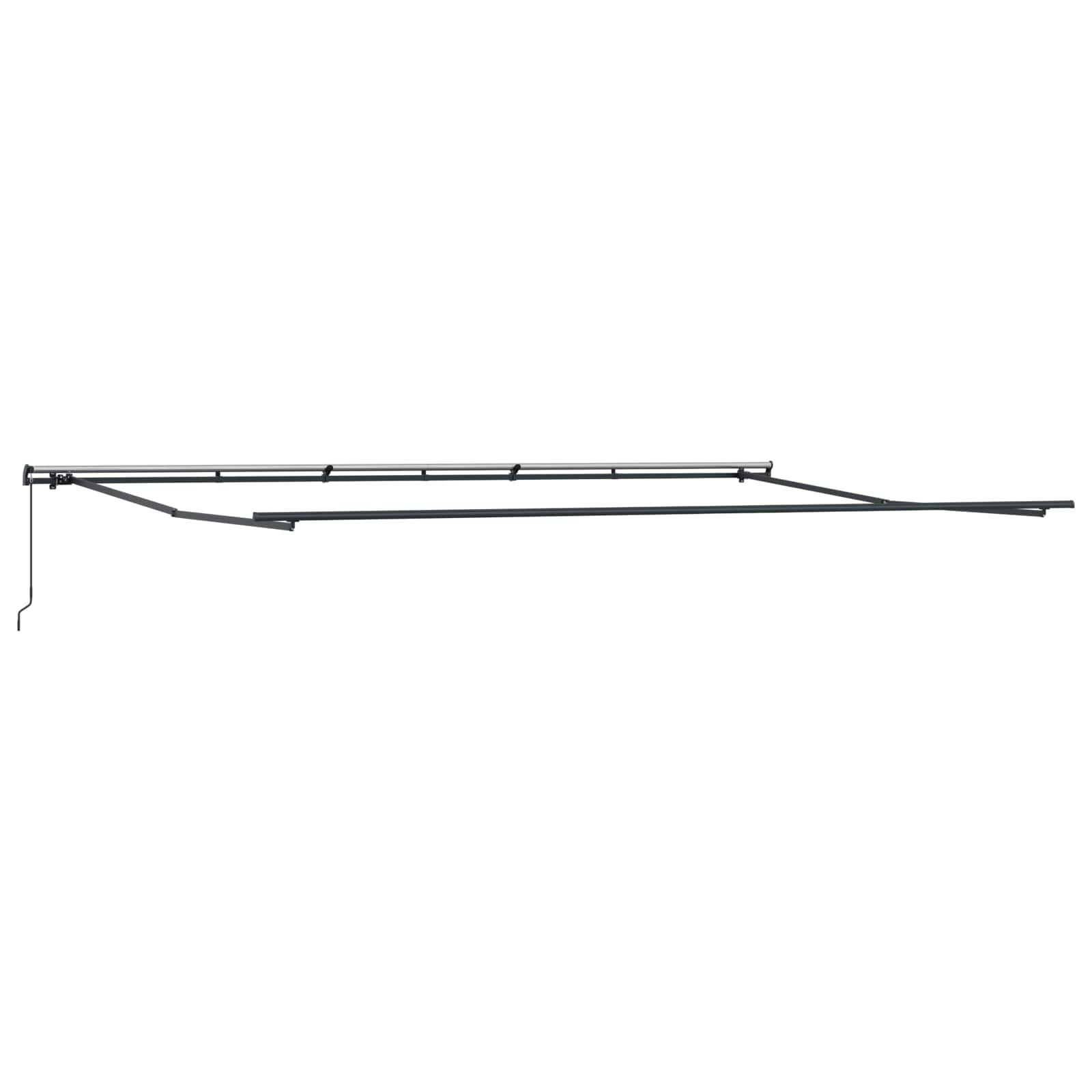 Retractable Awning Sand 600 x 300 cm Polyester and Steel