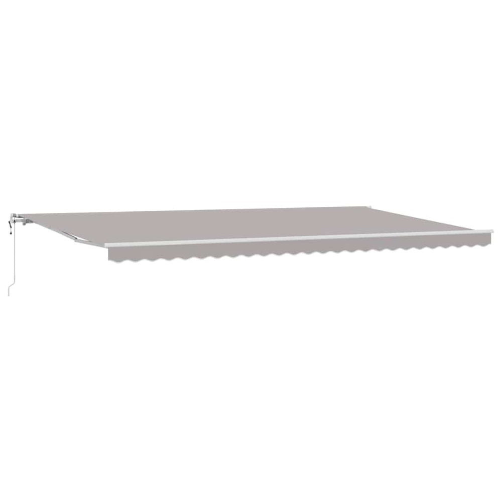 Ištraukiama markizė Šviesiai pilka 600 × 300 cm