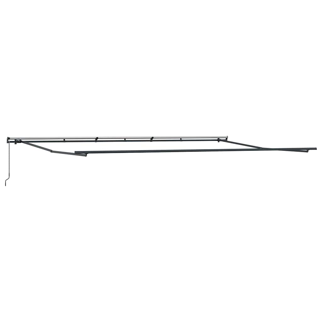 Ištraukiama markizė geltonos ir oranžinės spalvos 600 × 350 cm