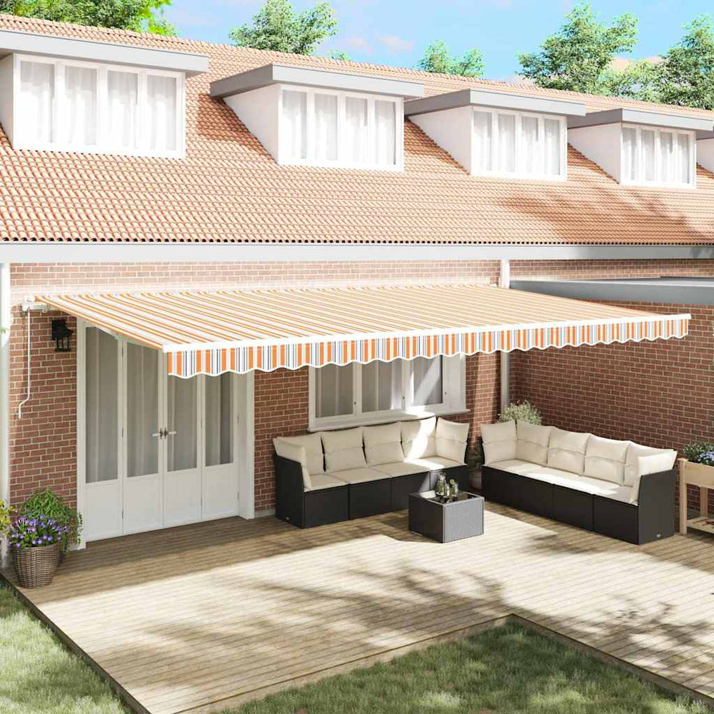 Ištraukiama markizė Įvairiaspalvis 600 × 350 cm