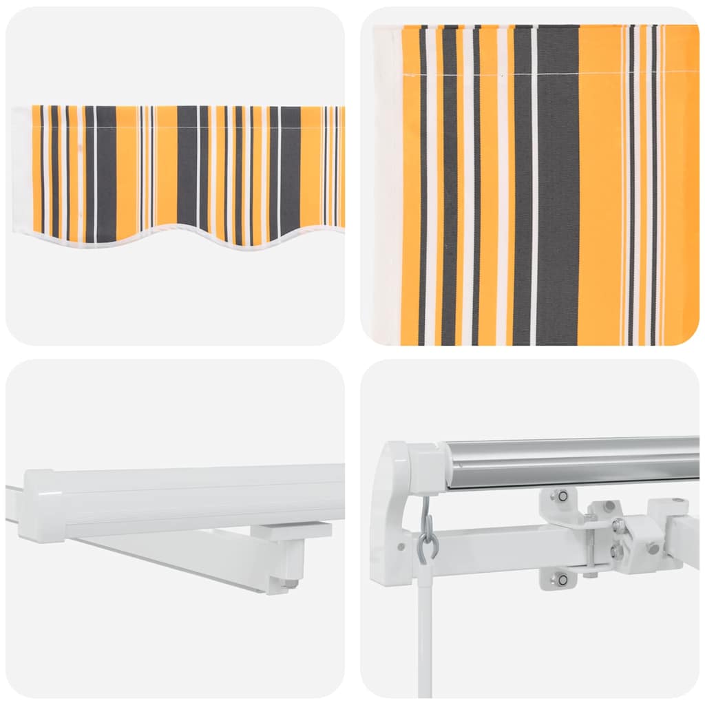 Ištraukiama markizė with Oranžinė ir ruda 600 × 350 cm
