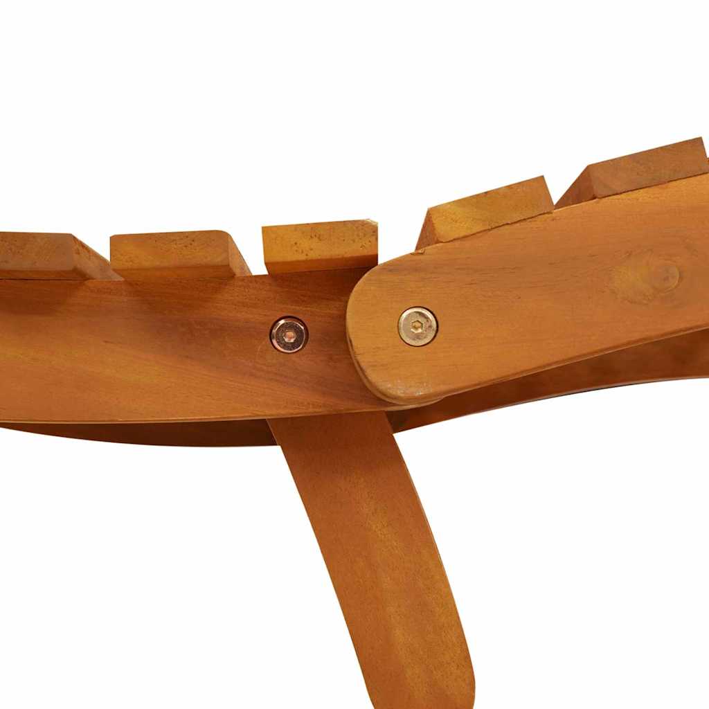 Sun lounger 2 pcs Brown 55 x 184 x 64cm