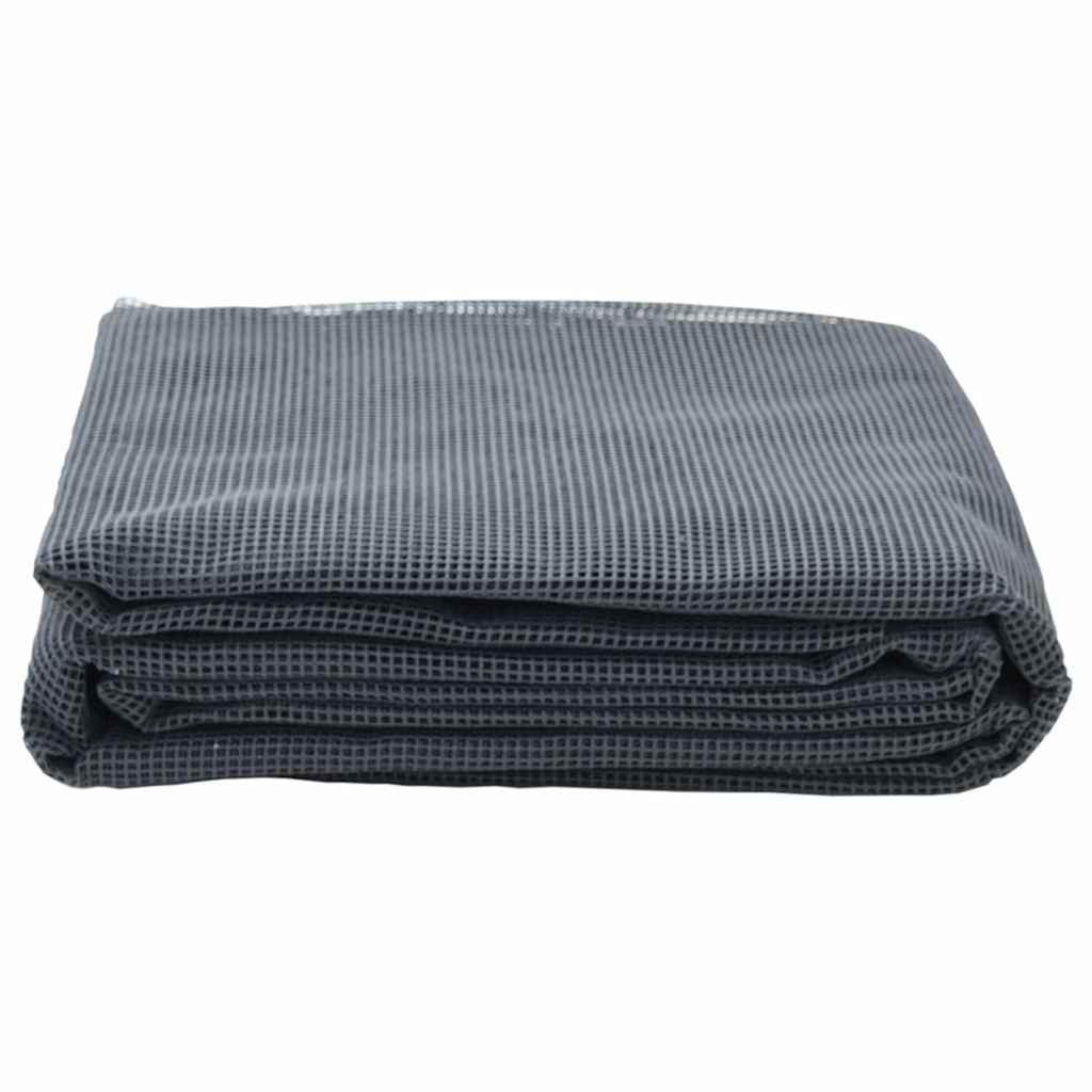 Telts paklājs Antracīts 250 x 250 cm Poliesters