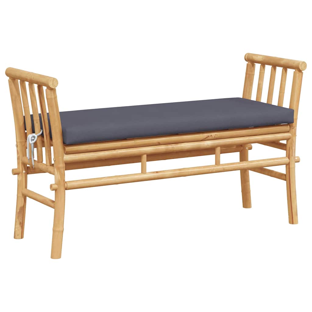 Sodo suolas su pagalve 110 cm Bambuko