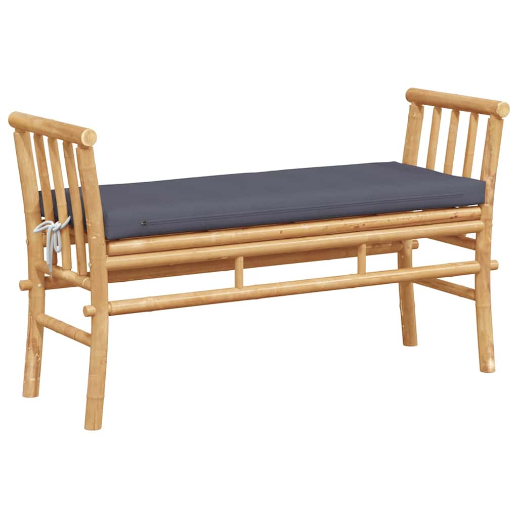 Sodo suolas su pagalve 110 cm Bambuko