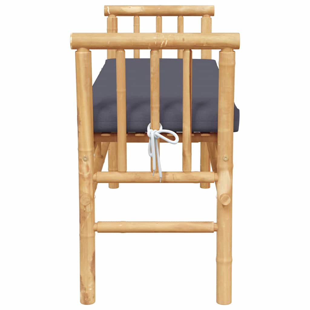 Sodo suolas su pagalve 110 cm Bambuko