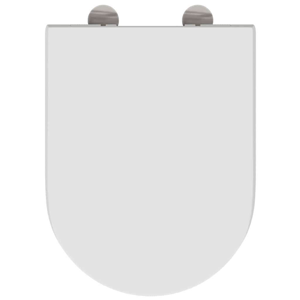 Greito atleidimo tualeto sėdynė Balta 46.2 x 36 x 4.3 cm