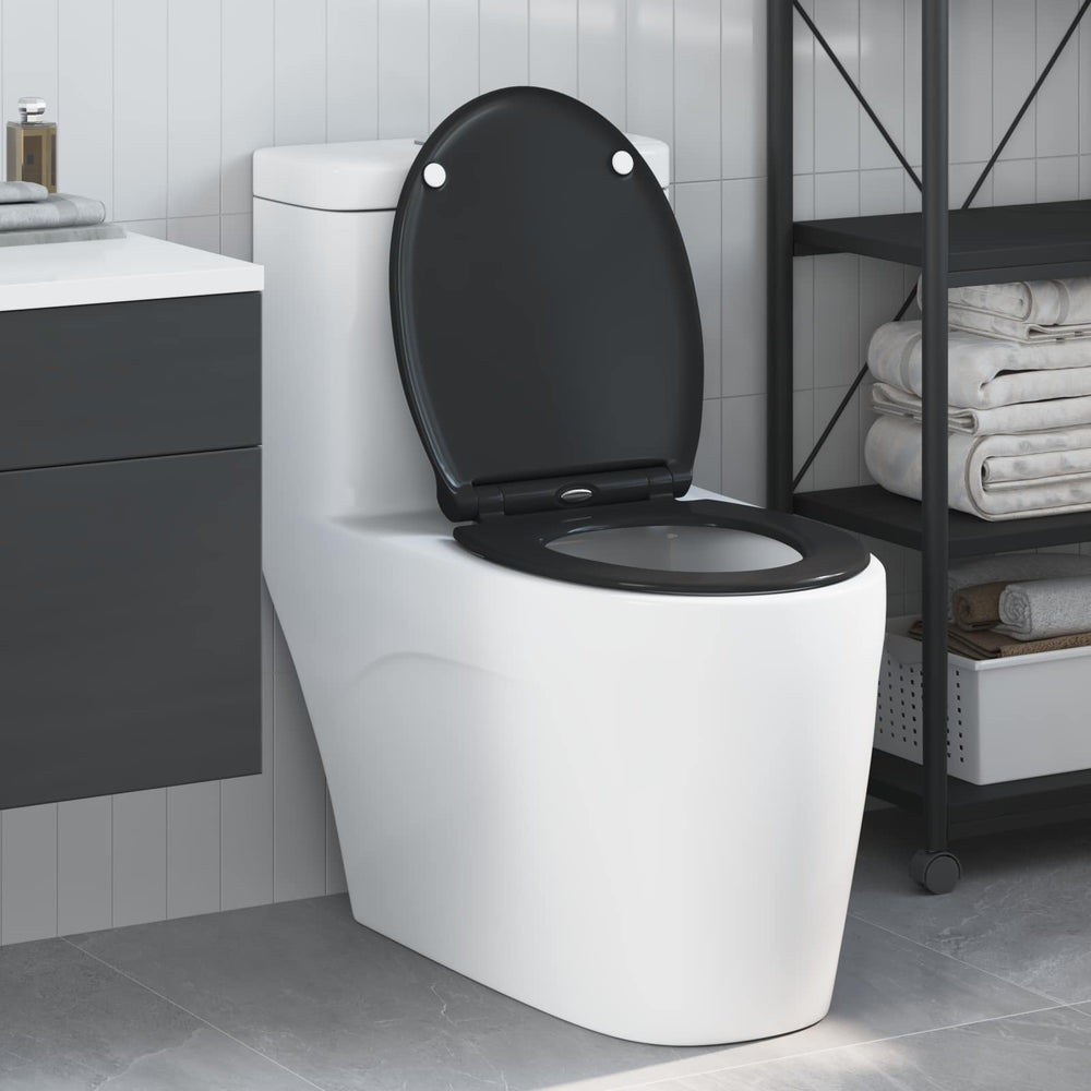 Quick release toilet suitable for seats Black