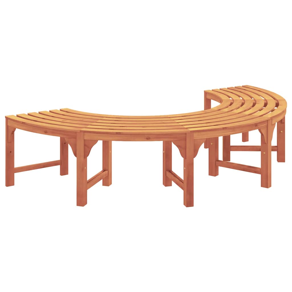 Medžio suolelis 2 pcs Natūrali 160 x 80 x 45cm