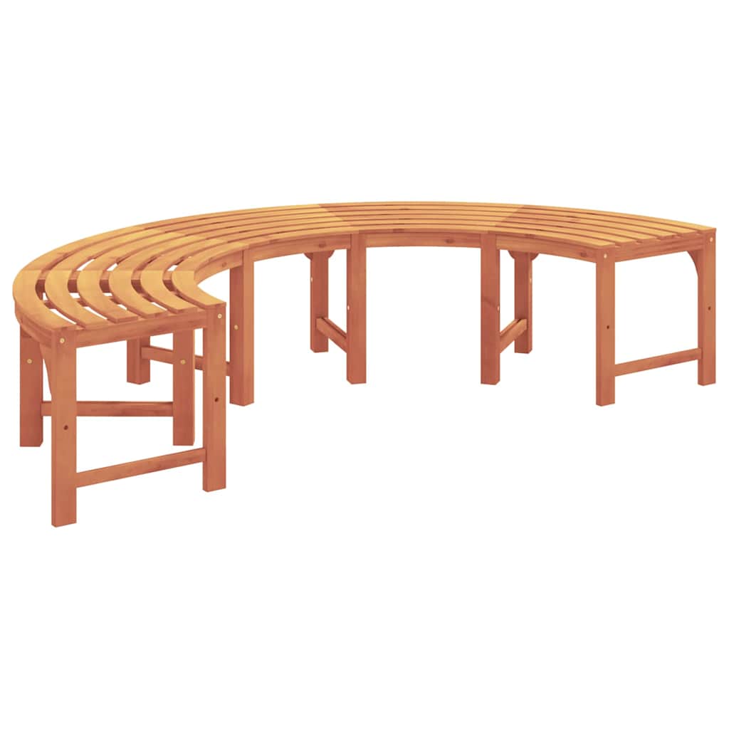Medžio suolelis 2 pcs Natūrali 160 x 80 x 45cm