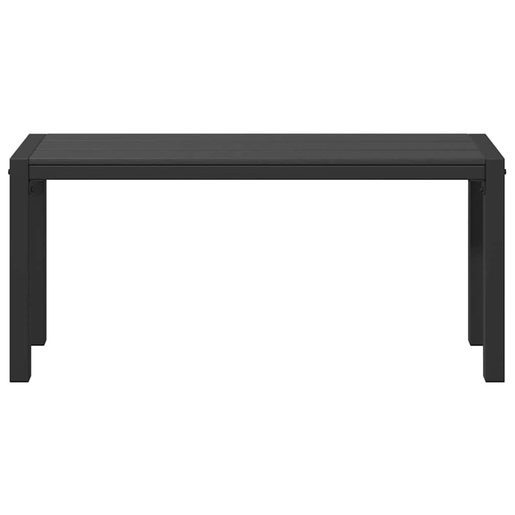 Sodo suolas Juoda 100 x 28 x 45cm Plienas