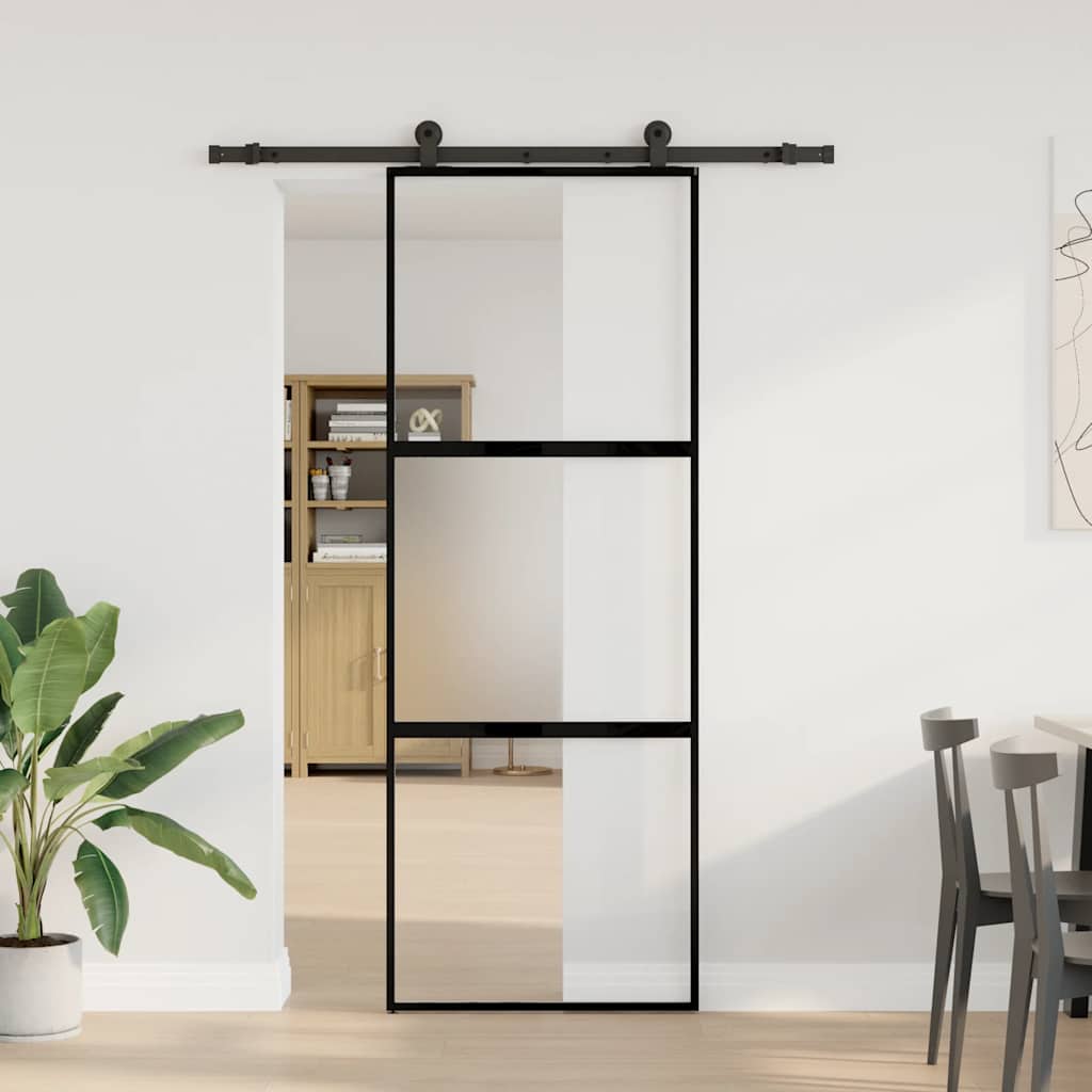 Sliding door with hardware set, 76x205cm
