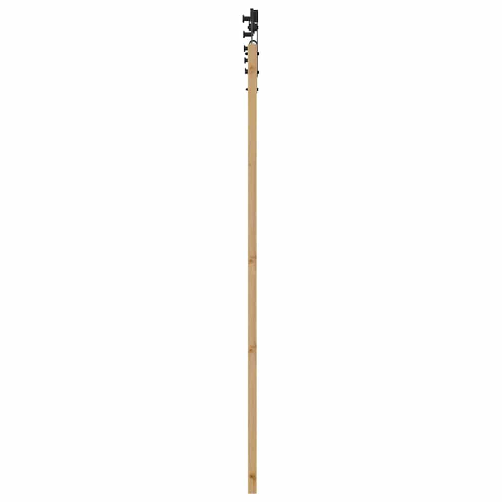 Slankios durys ORKDAL Natūrali ir juoda 73,5 x 198,5 cm