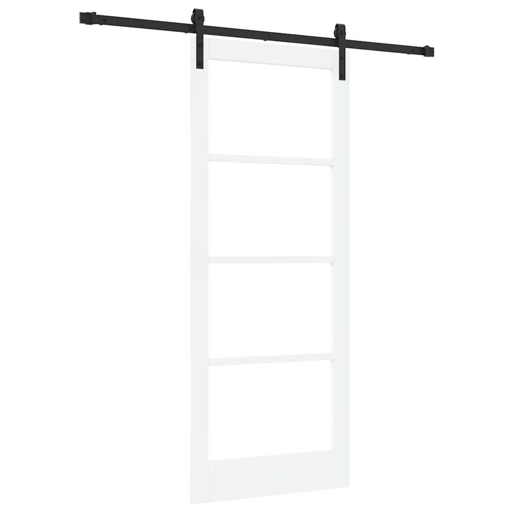 Slankios durys ORKDAL Balta ir juoda 83 x 202 cm