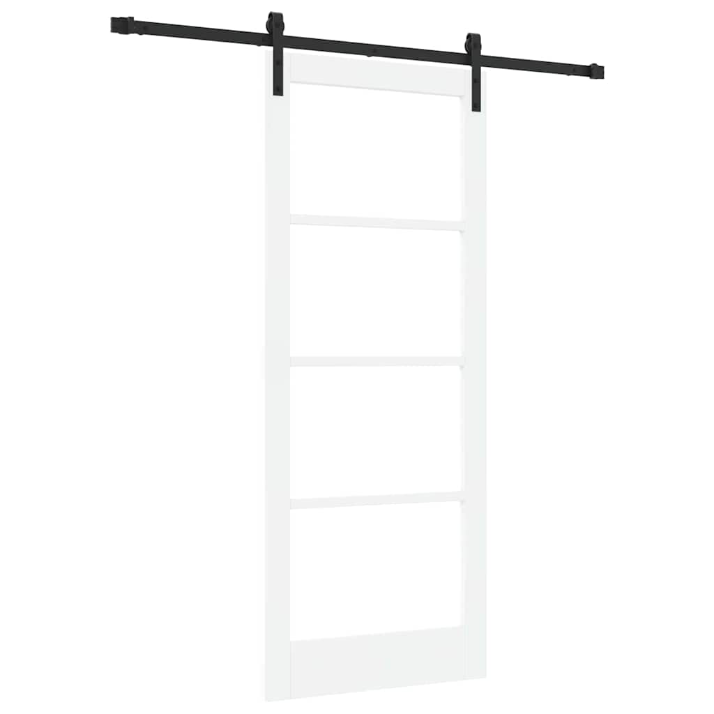 Bīdāmās durvis ORKDAL Balts un melns 83 x 202 cm