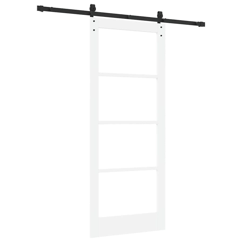 Bīdāmās durvis ORKDAL Balts un melns 83 x 202 cm