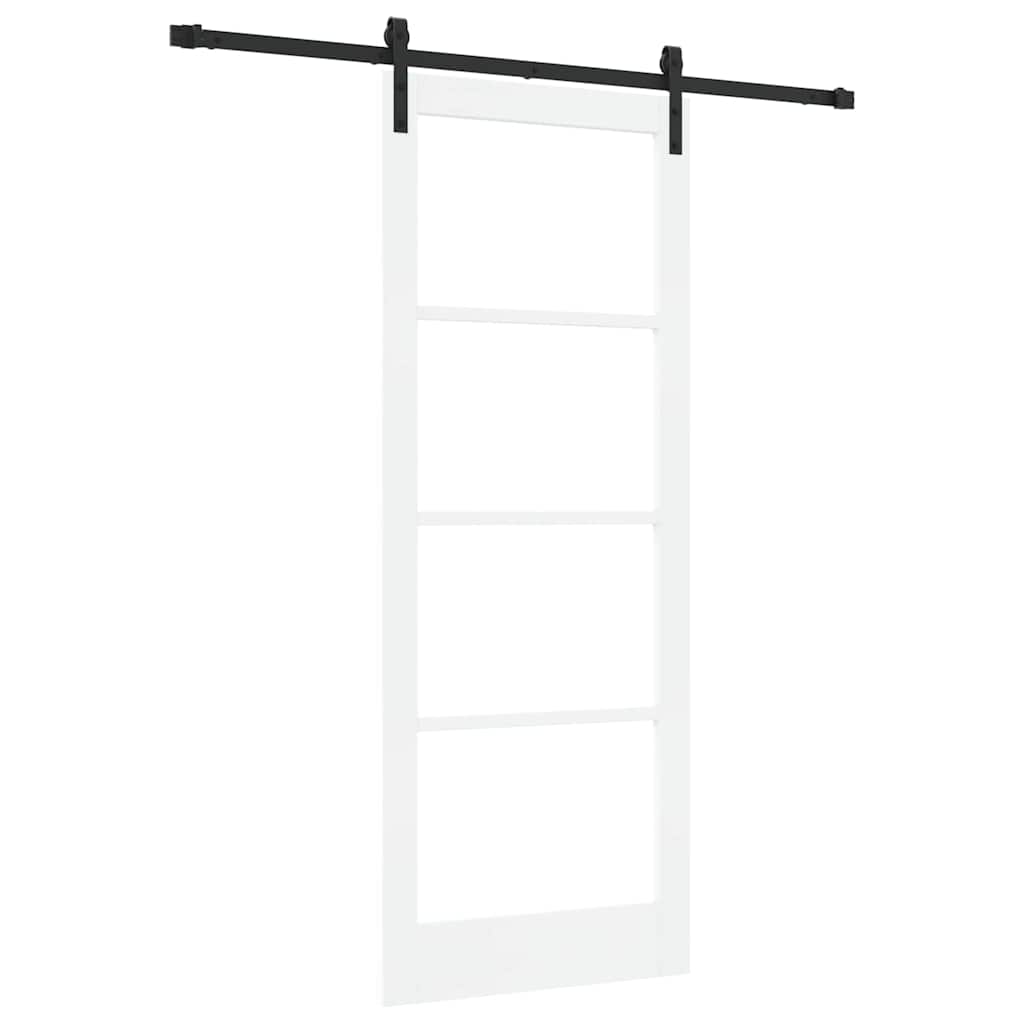 Slankios durys ORKDAL Balta ir juoda 83 x 211 cm