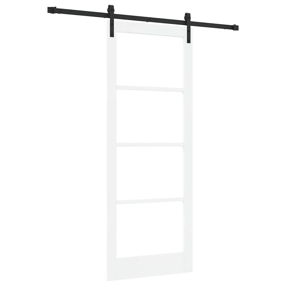 Slankios durys ORKDAL Balta ir juoda 83 x 211 cm