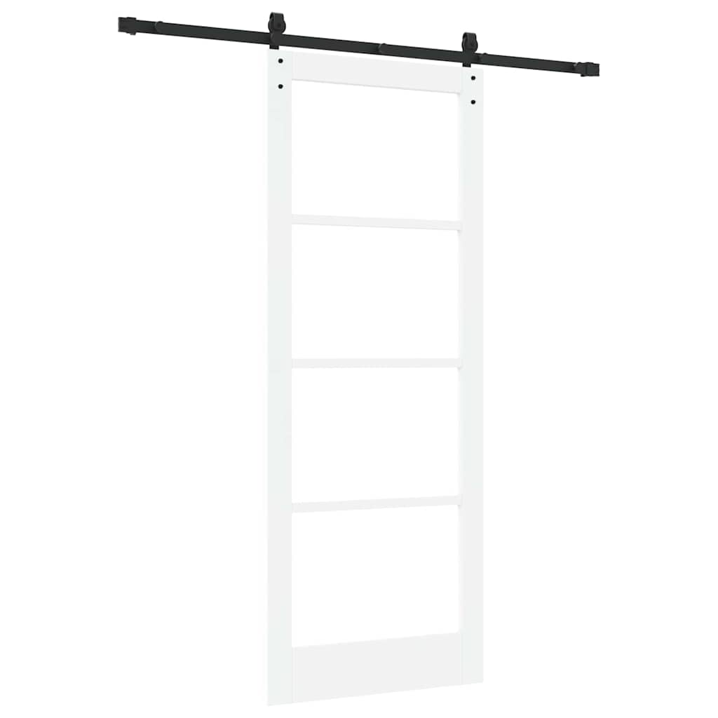 Slankios durys ORKDAL Balta ir juoda 83 x 211 cm