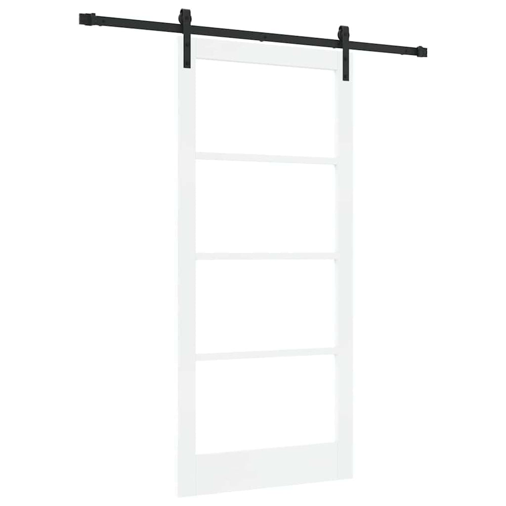 Slankios durys ORKDAL Balta ir juoda 93 x 202 cm