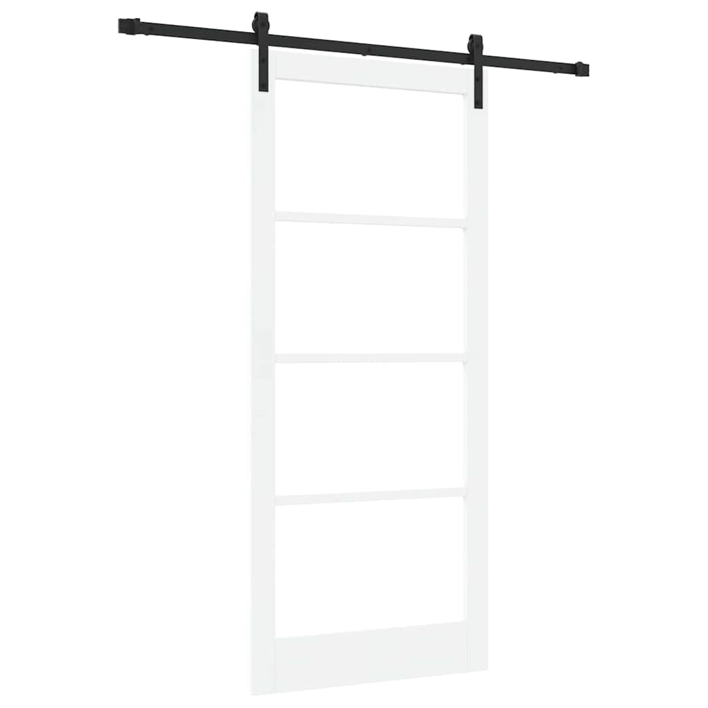 Slankios durys ORKDAL Balta ir juoda 93 x 211 cm