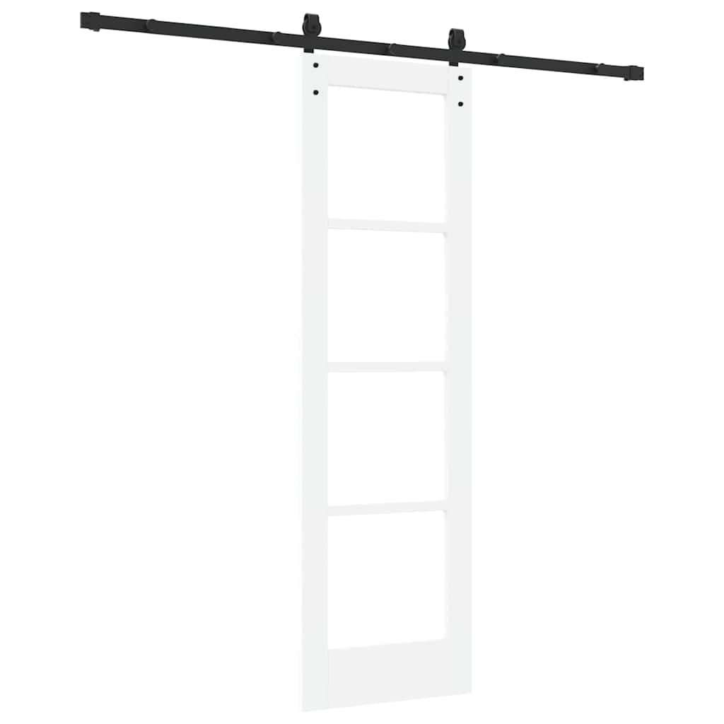 Bīdāmās durvis ORKDAL Balts un melns 61 x 198,5 cm