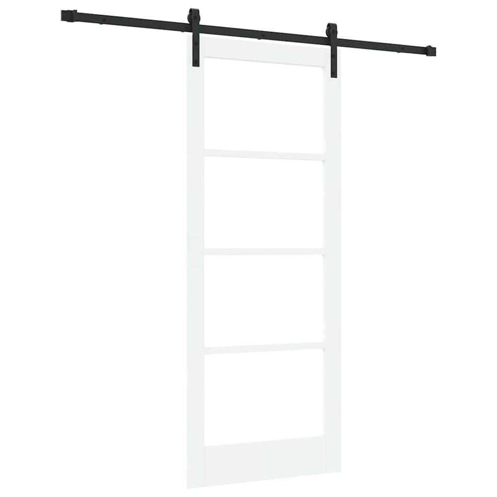 Slankios durys ORKDAL Balta ir juoda 83 x 202 cm