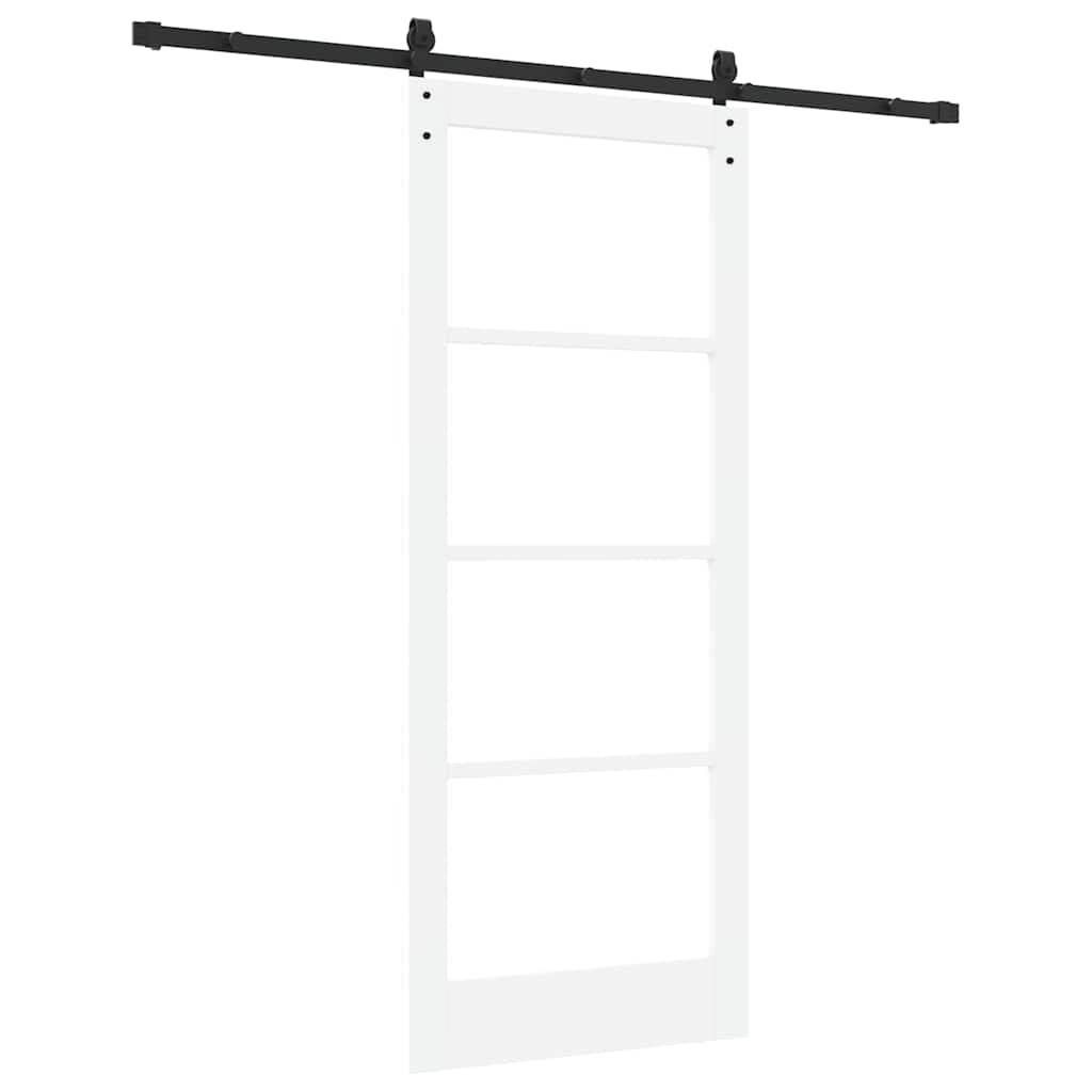 Bīdāmās durvis ORKDAL Balts un melns 83 x 202 cm