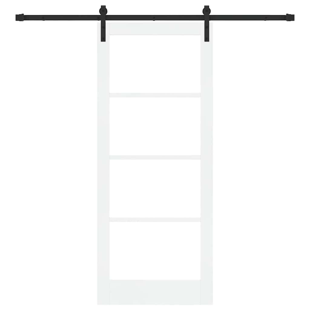 Bīdāmās durvis ORKDAL Balts un melns 83 x 202 cm