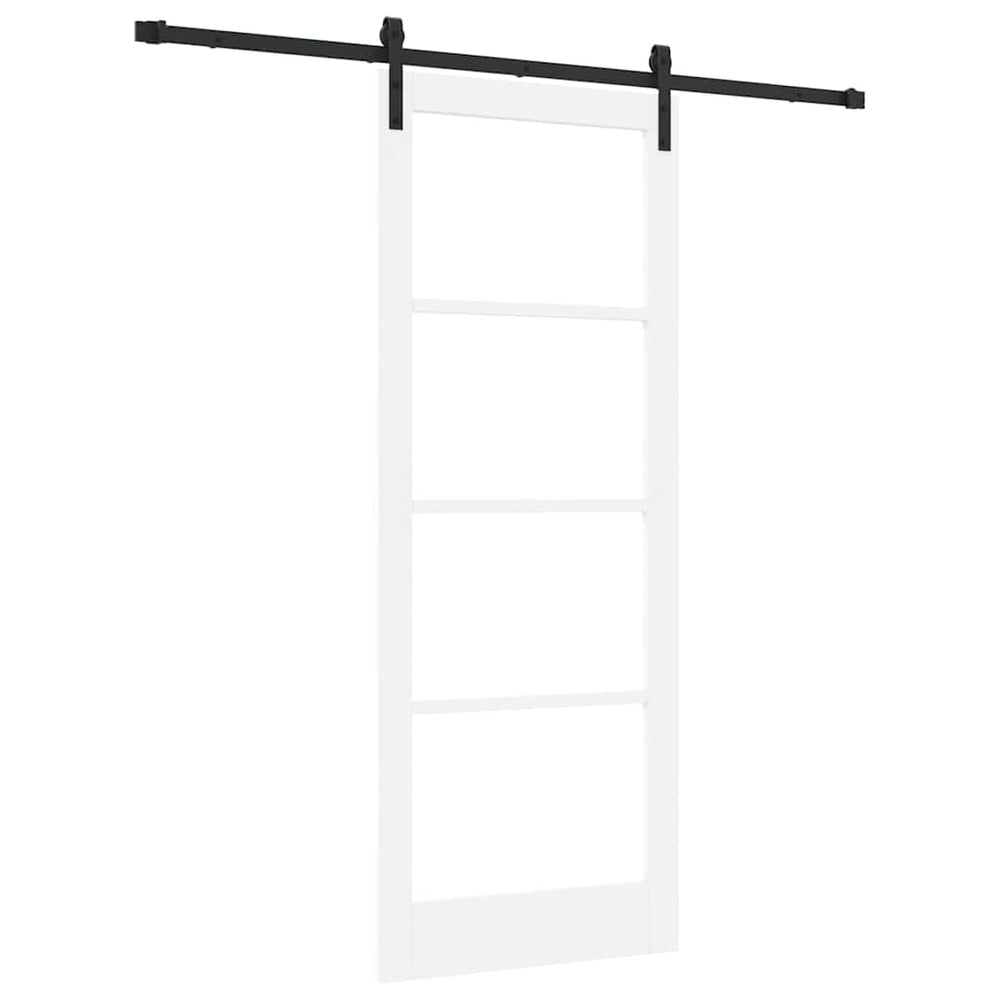 Slankios durys ORKDAL Balta ir juoda 83 x 211 cm