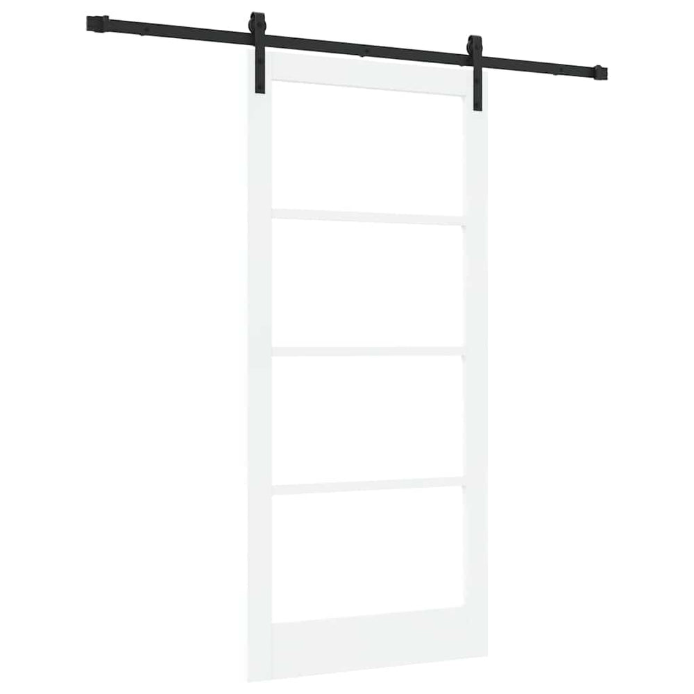 Slankios durys ORKDAL Balta ir juoda 93 x 202 cm