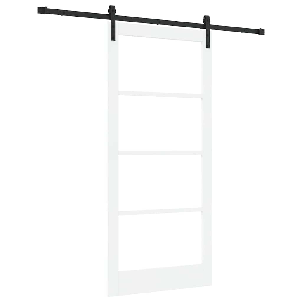 Bīdāmās durvis ORKDAL Balts un melns 93 x 202 cm