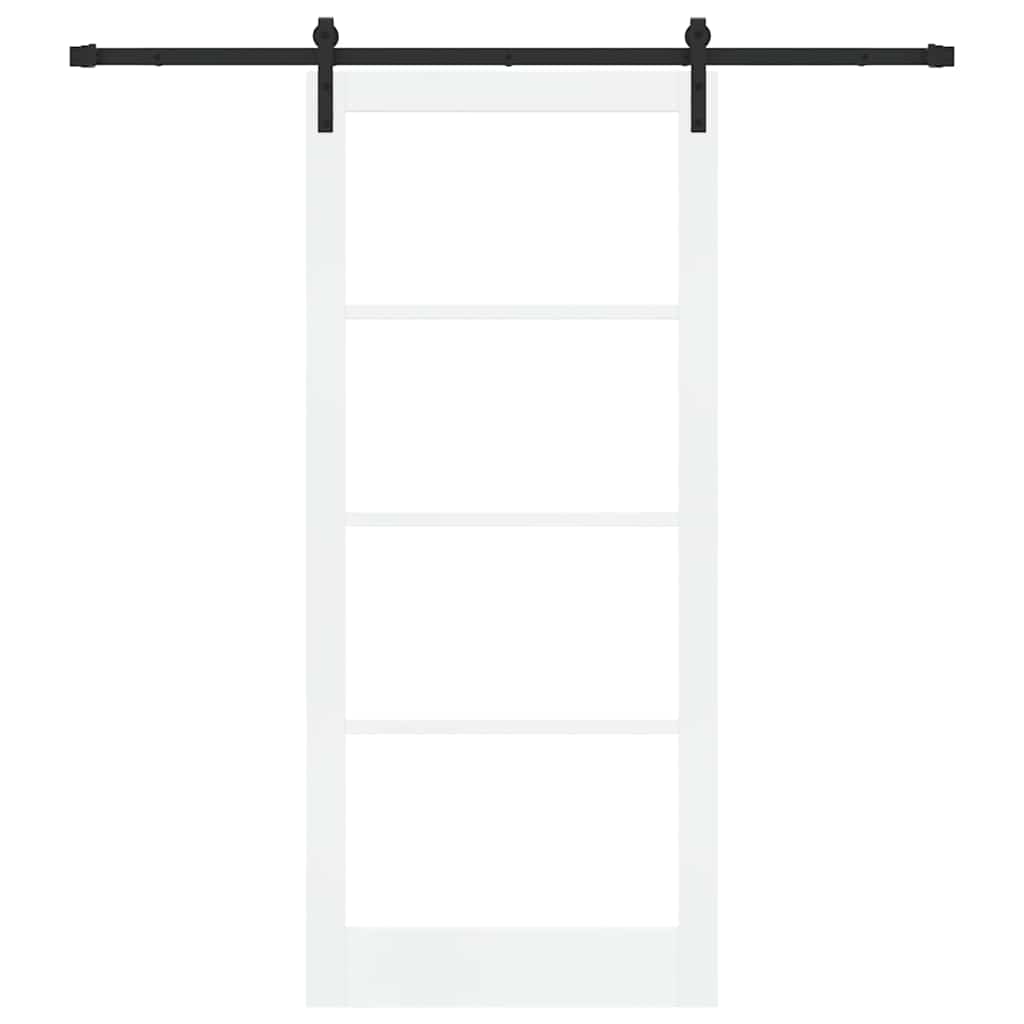 Slankios durys ORKDAL Balta ir juoda 93 x 211 cm