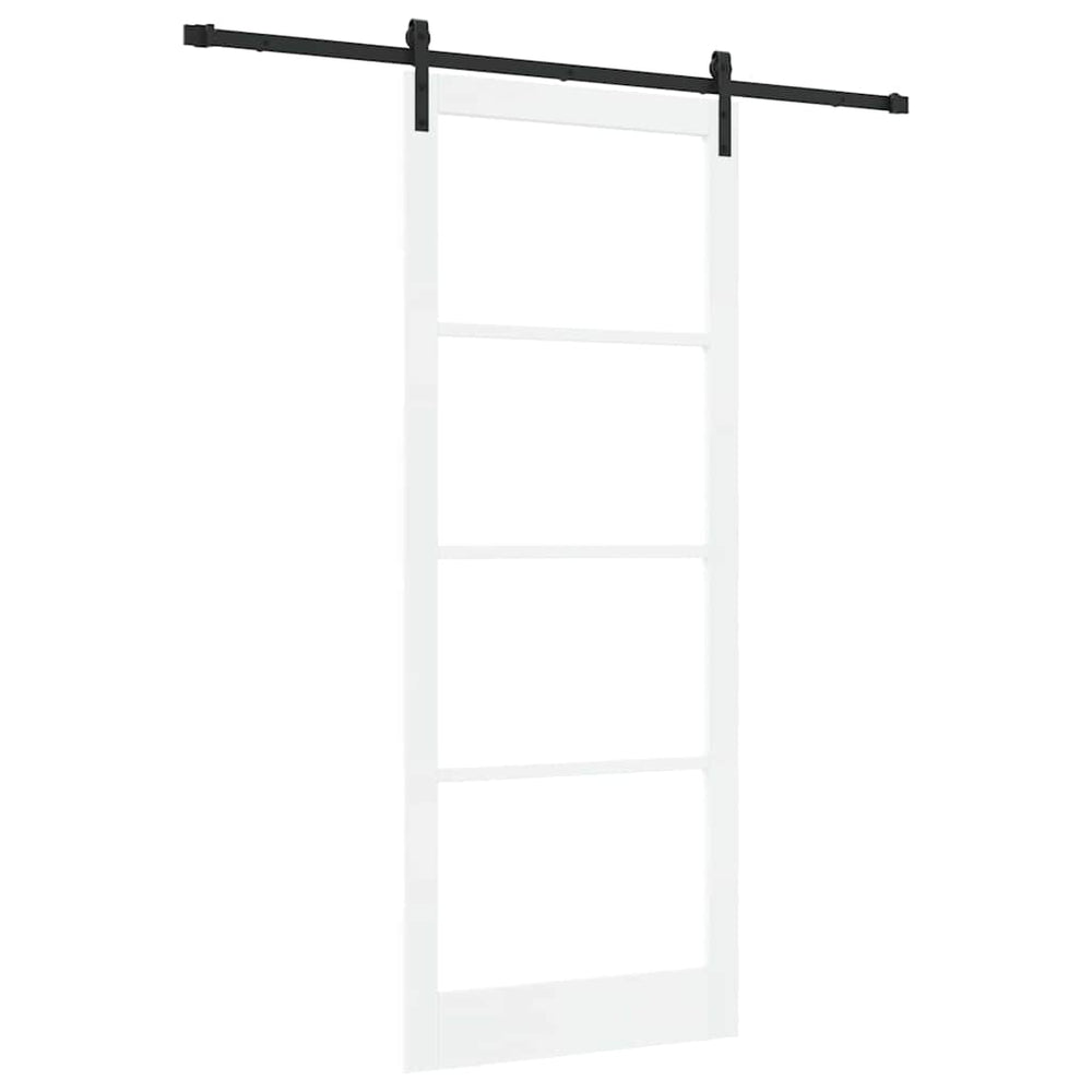 Slankios durys ORKDAL Balta ir juoda 93 x 232 cm