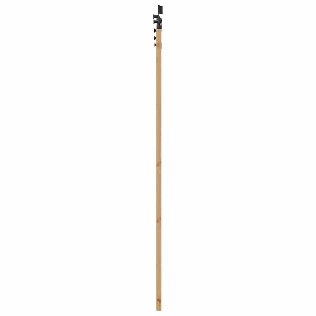 Slankios durys ORKDAL Natūrali ir juoda 61 x 198,5 cm