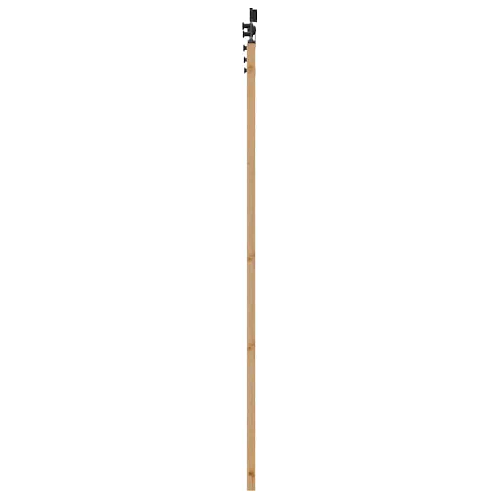 Slankios durys ORKDAL Natūrali ir juoda 73,5 x 198,5 cm