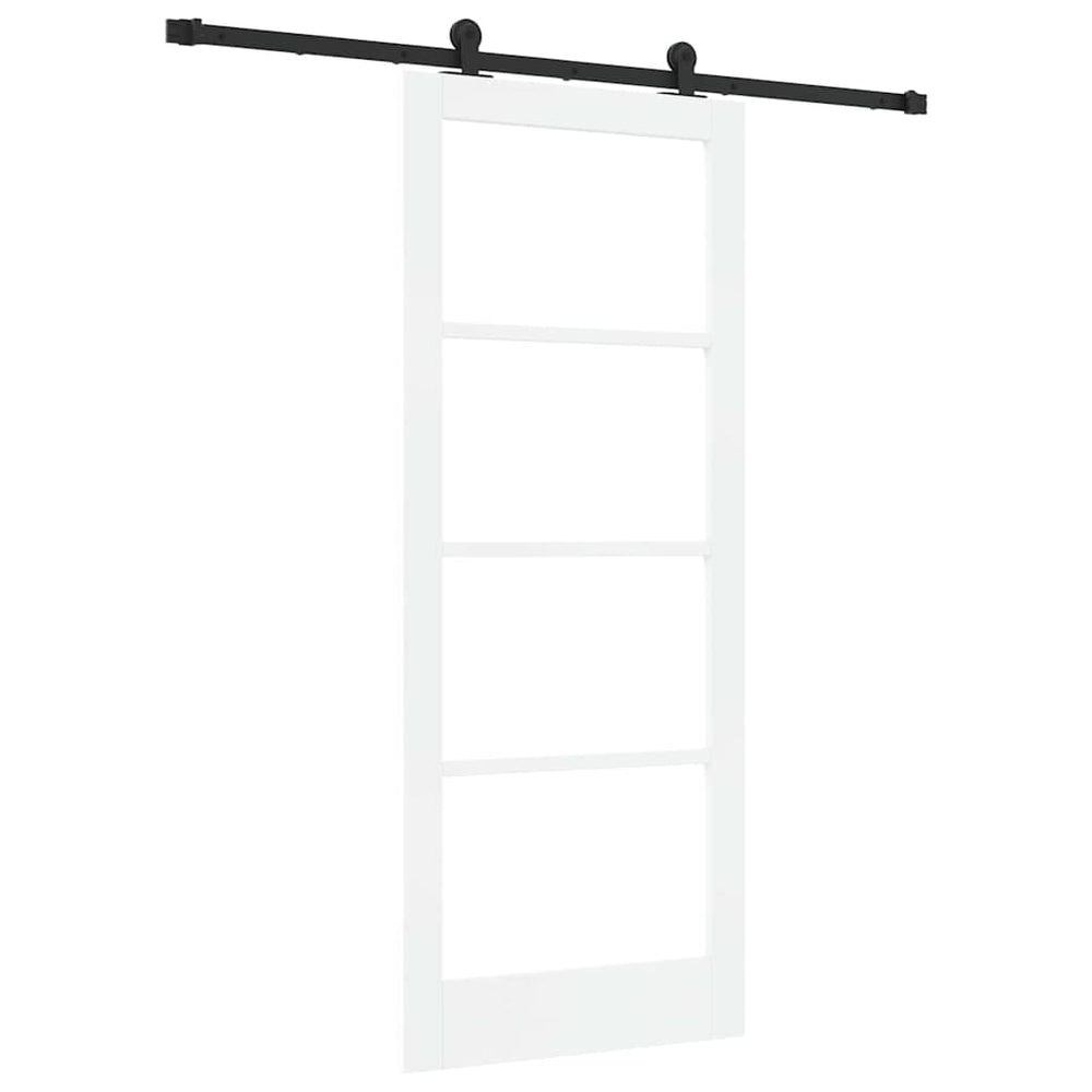 Slankios durys ORKDAL Balta ir juoda 83 x 202 cm