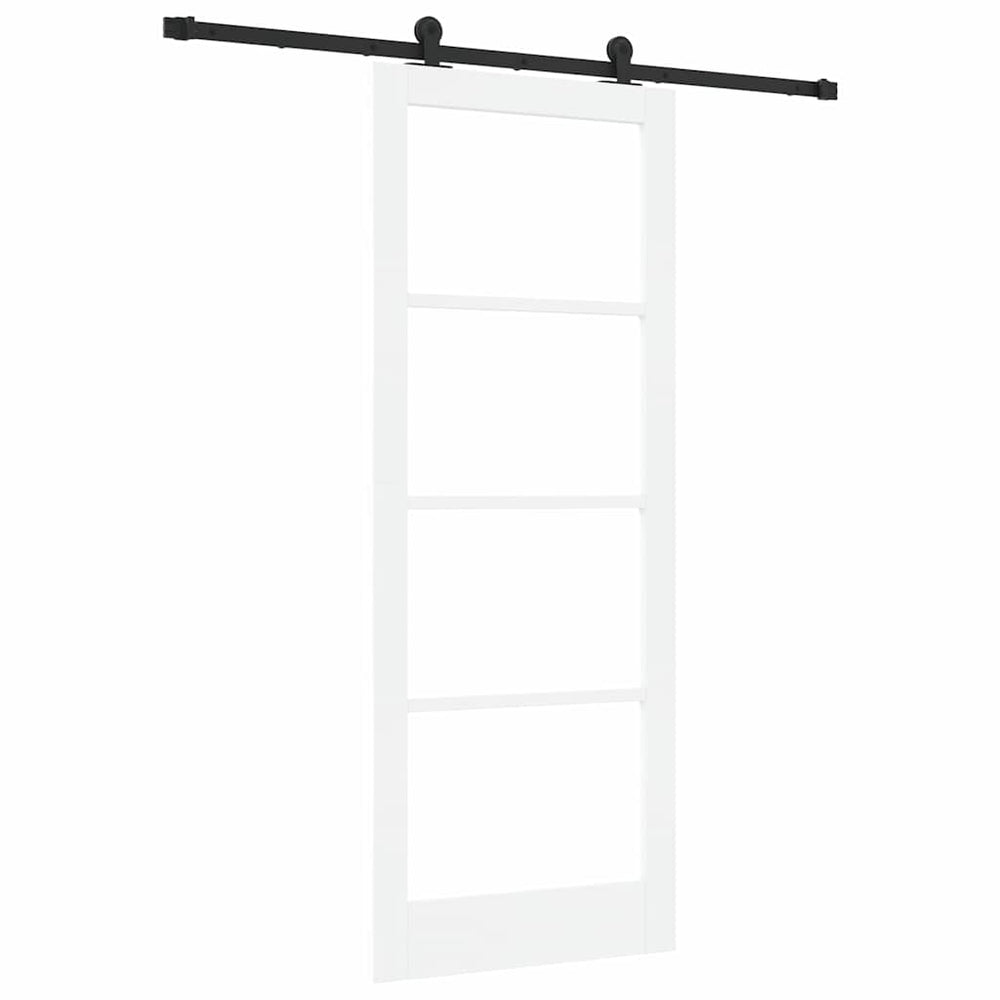 Slankios durys ORKDAL Balta ir juoda 83 x 211 cm