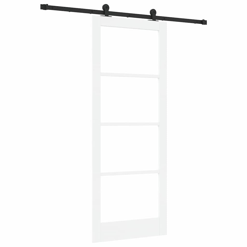 Slankios durys ORKDAL Balta ir juoda 83 x 211 cm