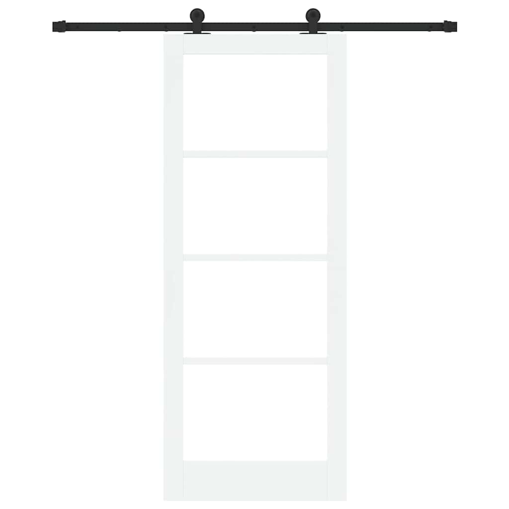 Slankios durys ORKDAL Balta ir juoda 83 x 211 cm