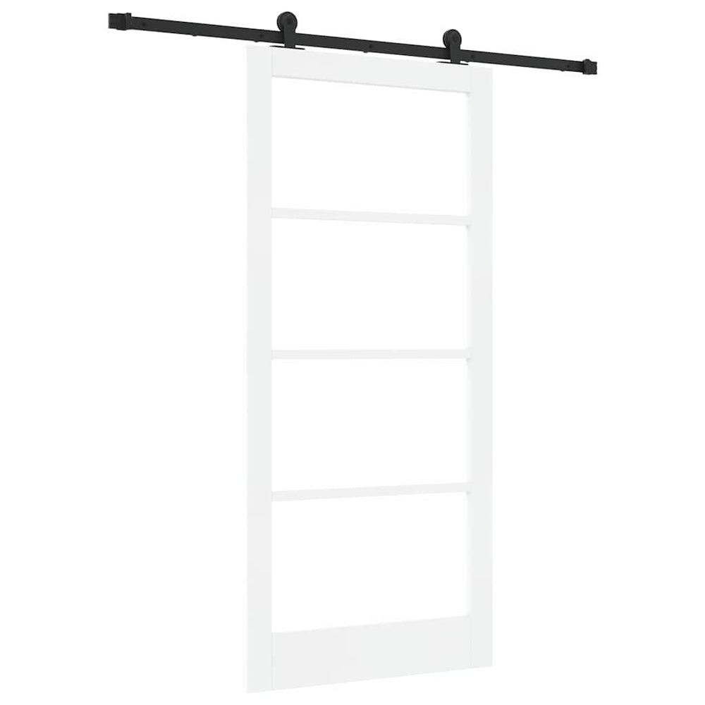 Slankios durys ORKDAL Balta ir juoda 93 x 202 cm