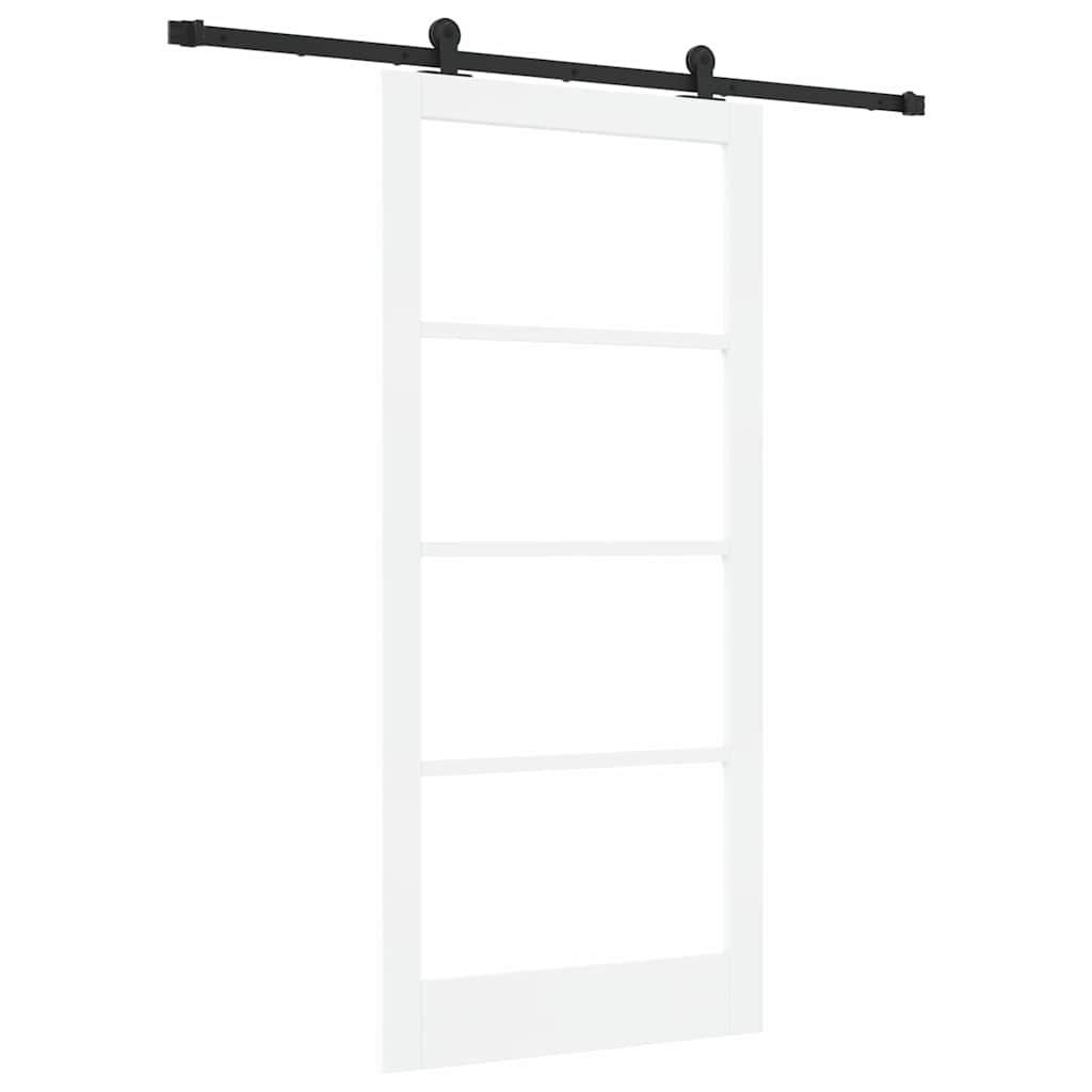 Slankios durys ORKDAL Balta ir juoda 93 x 202 cm