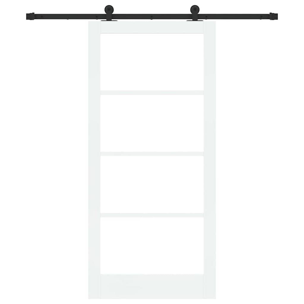 Slankios durys ORKDAL Balta ir juoda 93 x 202 cm