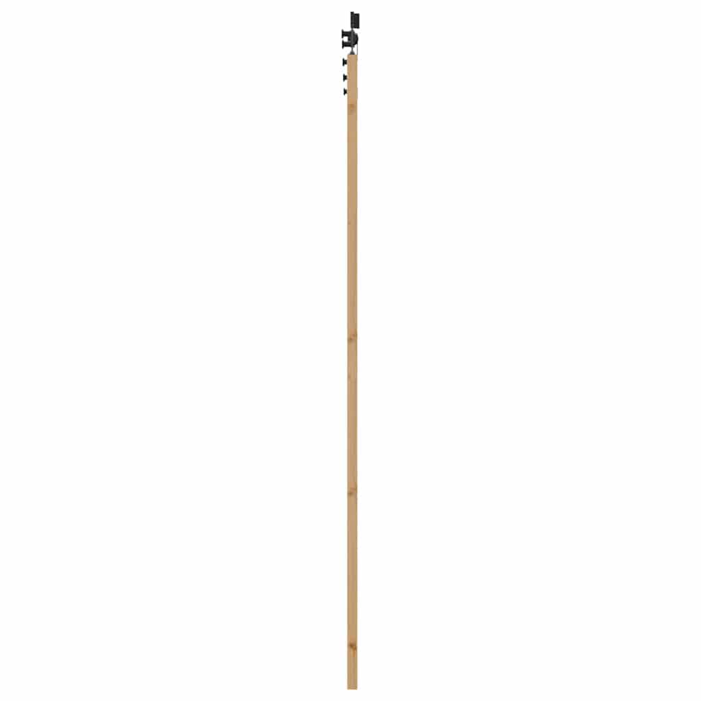 Slankios durys ORKDAL Natūrali ir juoda 93 x 232 cm