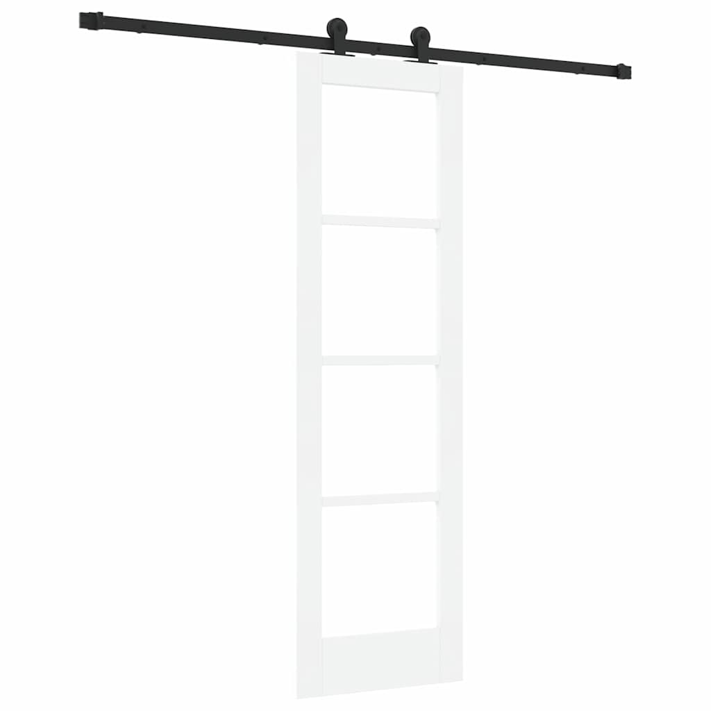 Bīdāmās durvis ORKDAL Balts un melns 61 x 198,5 cm