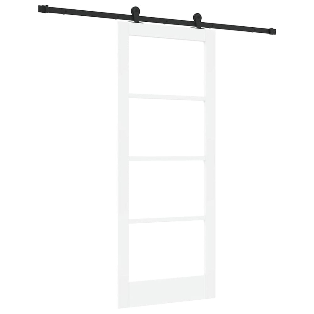 Slankios durys ORKDAL Balta ir juoda 83 x 202 cm
